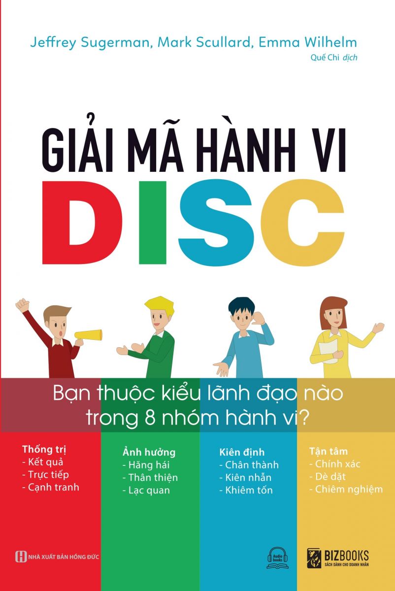 Review sách Giải Mã Hành Vi – DISC của Jeffrey Sugerman – Bạn thuộc kiểu lãnh đạo nào trong 8 nhóm hành vi?